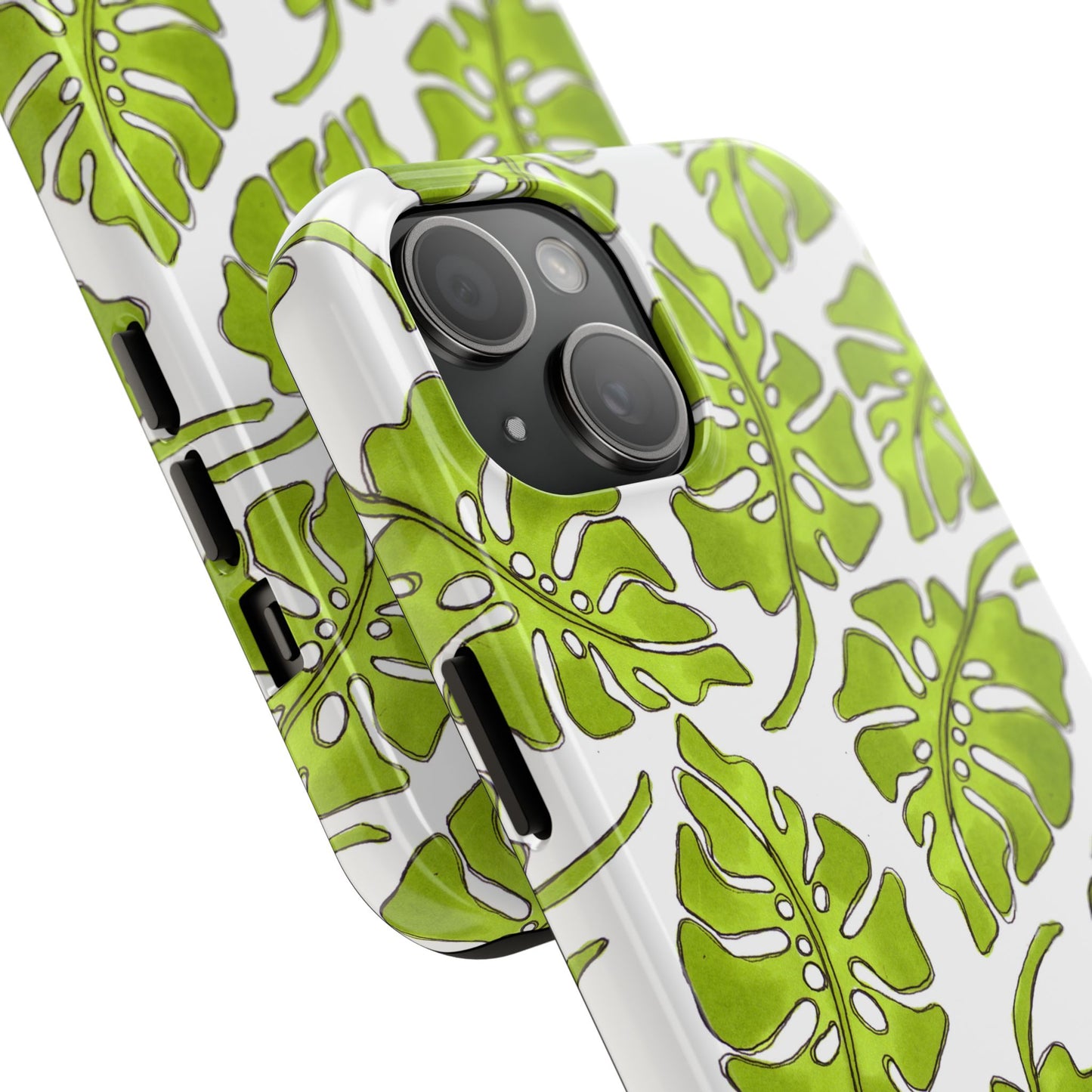 Big Leaf White Phone Case