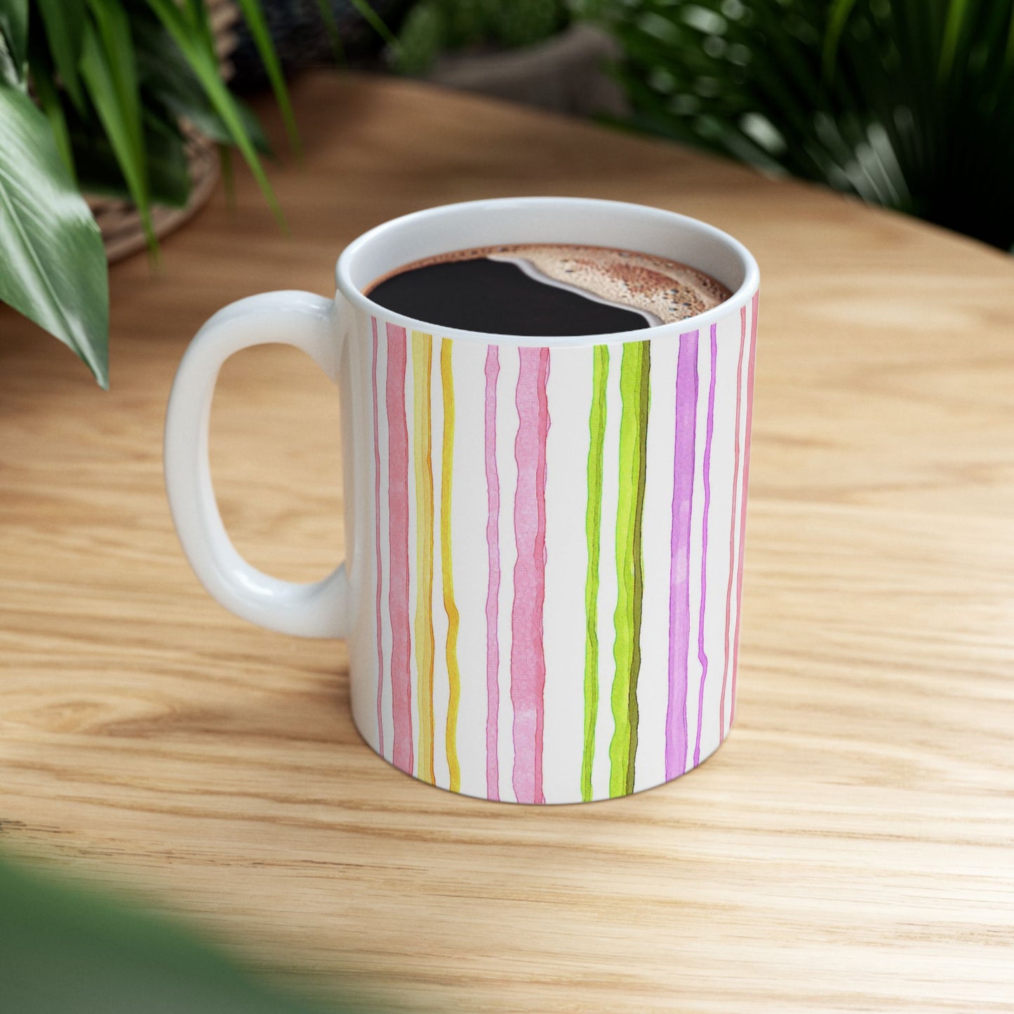 Cupcake Stripe Cup