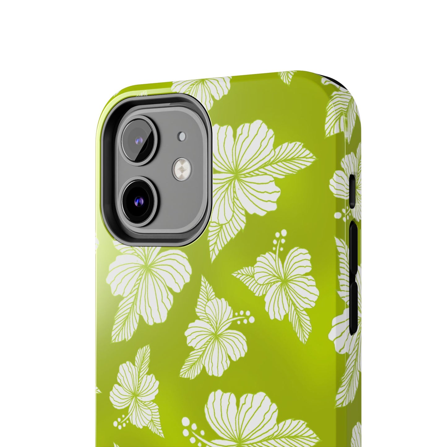 Hibiscus Green Phone Case