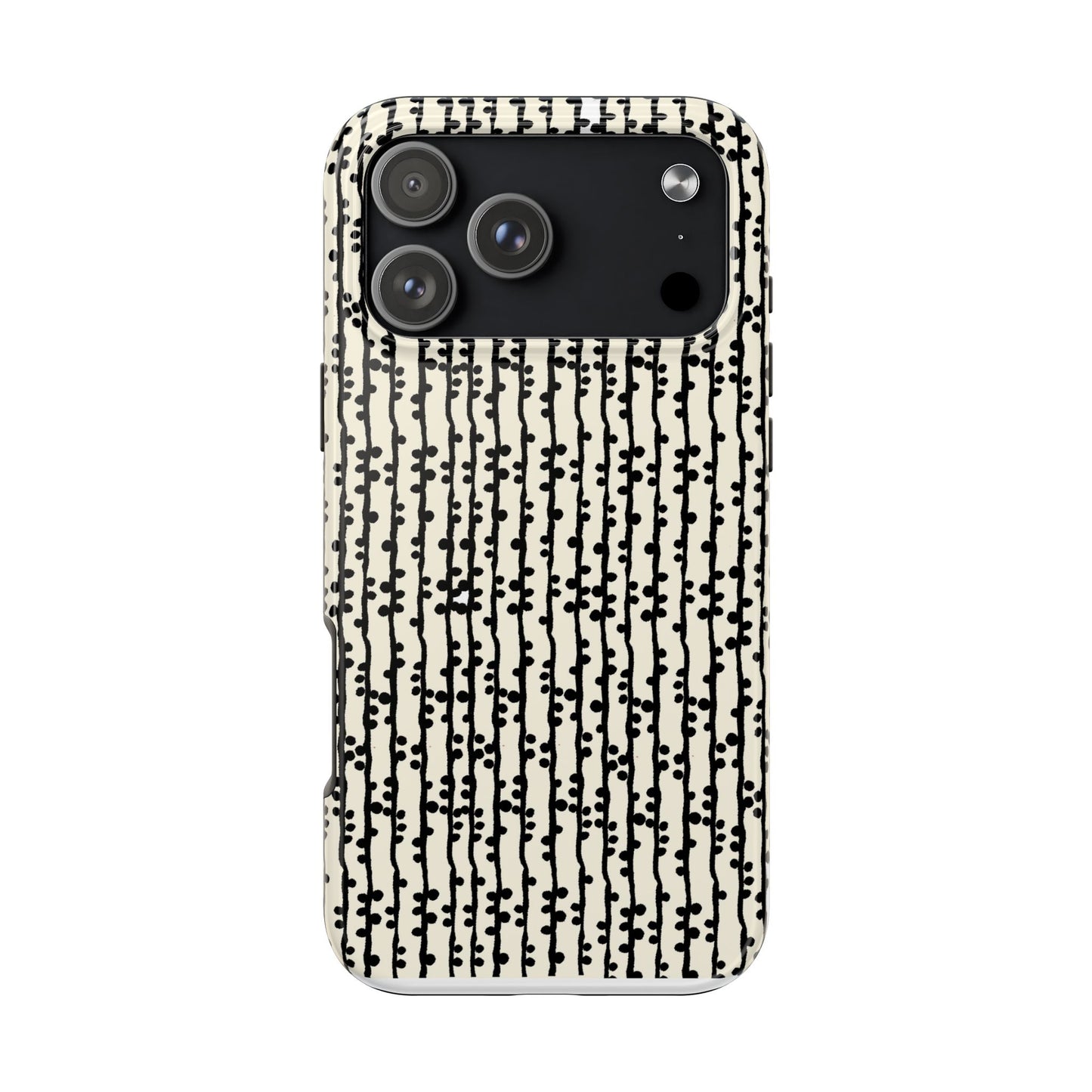 Loopy Stripe Bone Phone Case