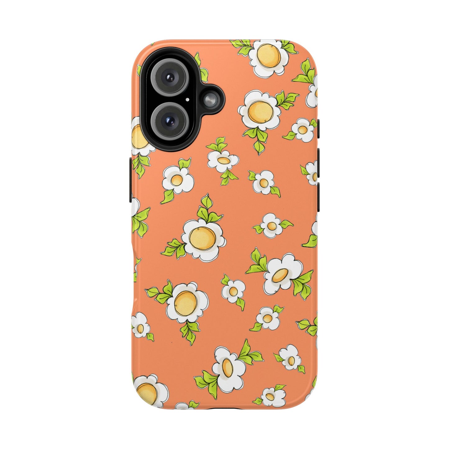 Daisy Love Orange Phone Case