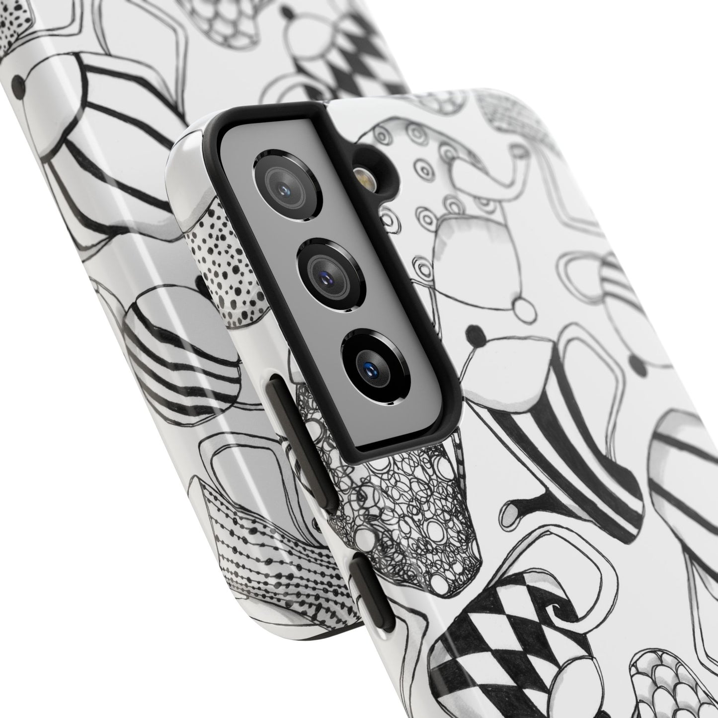 Coffee, Tea Anyone? White Phone Case