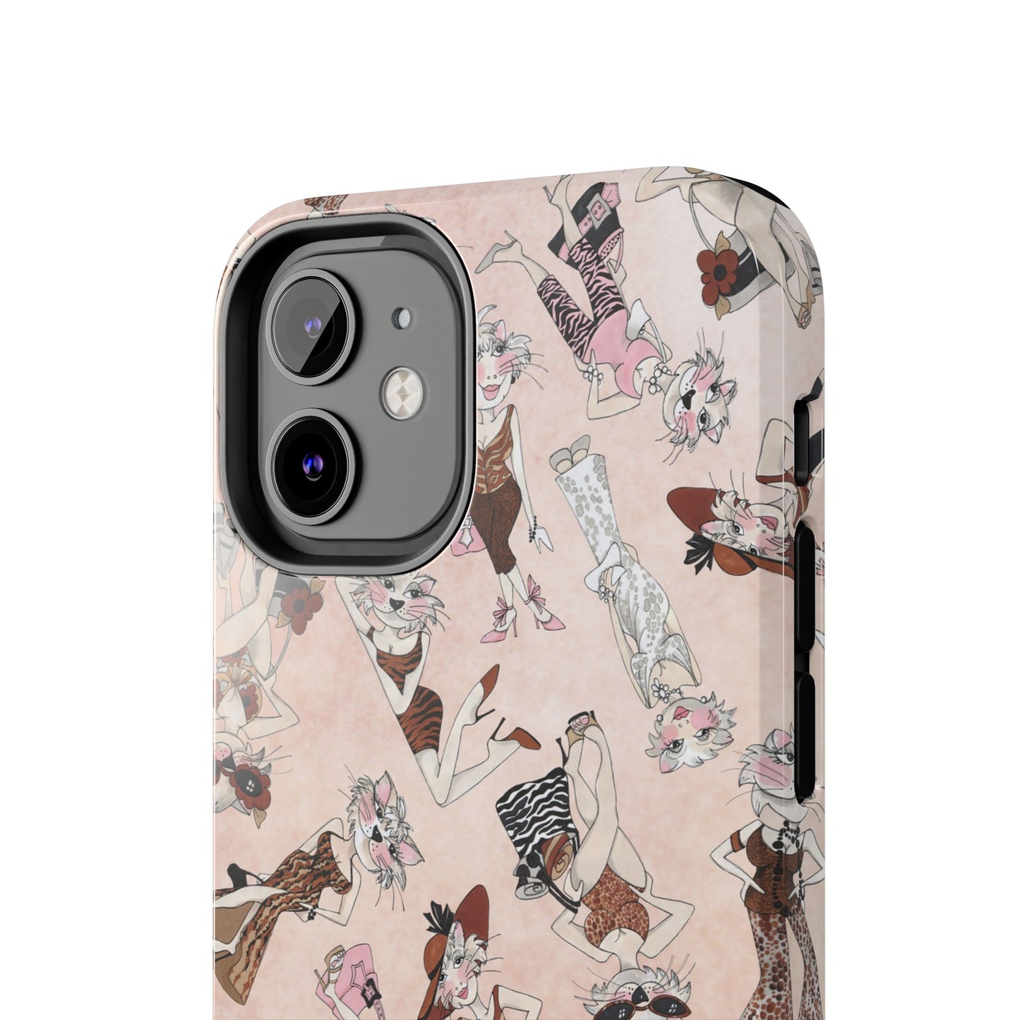Spotted Lilies Pink Phone Case