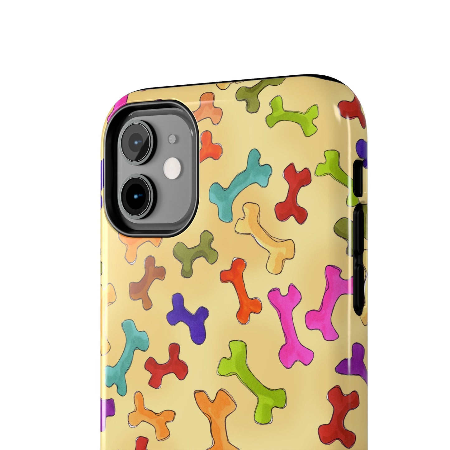 Happy Bones Yellow Phone Case