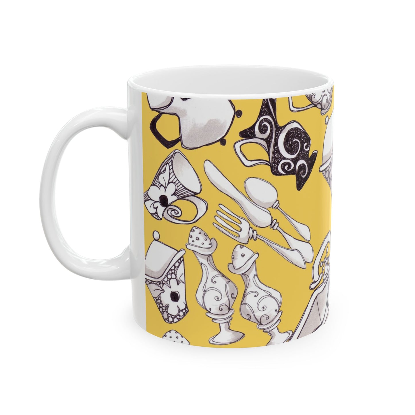 The Kitchen Sink Yellow Cup