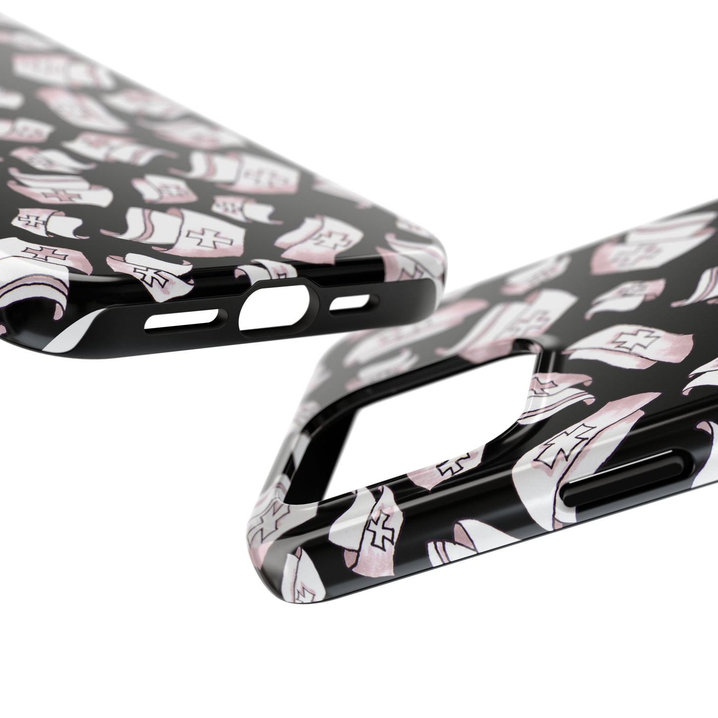 Happy Hats Black Phone Case