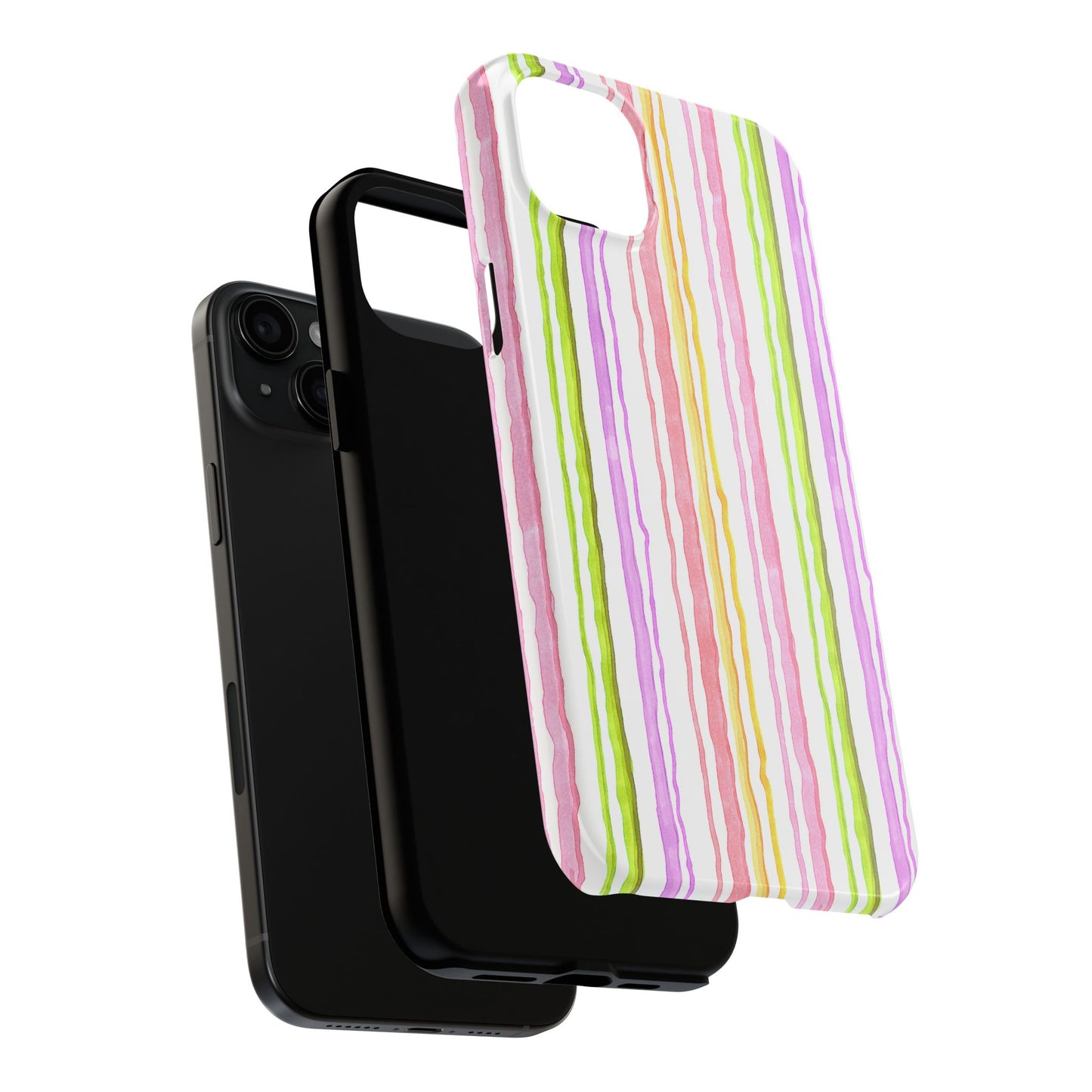 Cupcake Stripe Phone Case