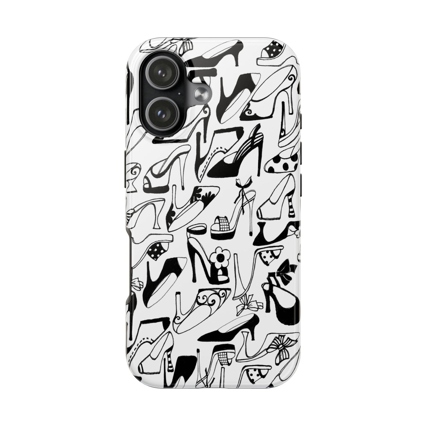 A Few Shoes White / Black Phone Case