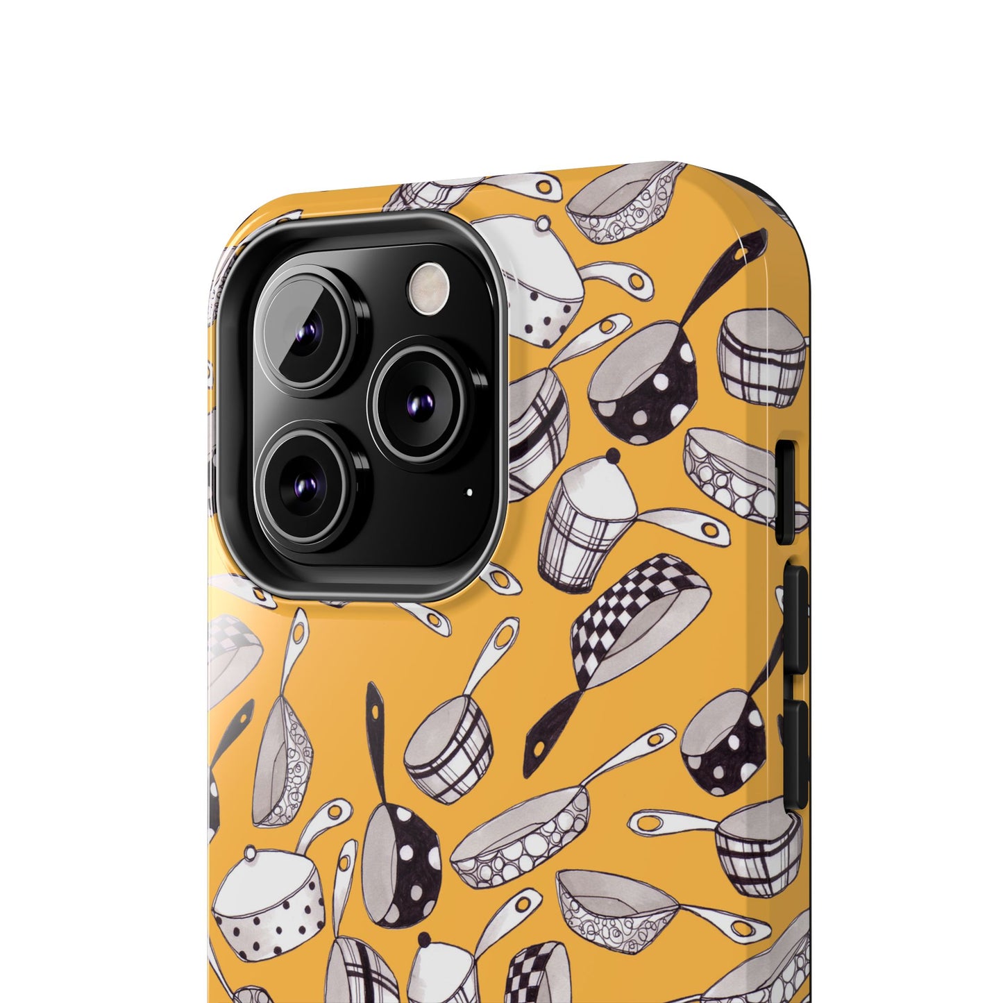 Pots & Pans Flyin' Yellow Phone Case