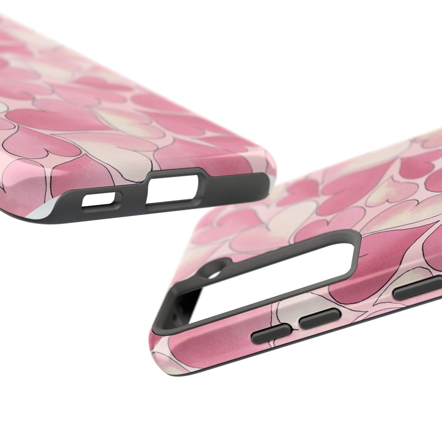 Hearts Pink Sky Phone Case