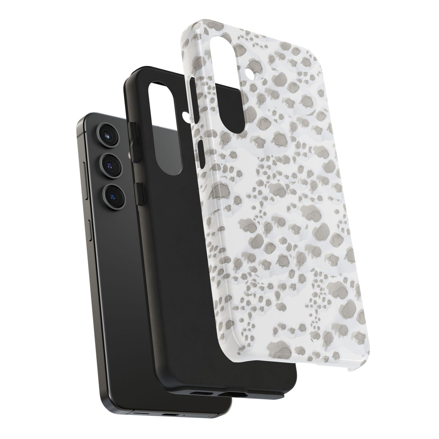 Kitty Dots White Phone Case