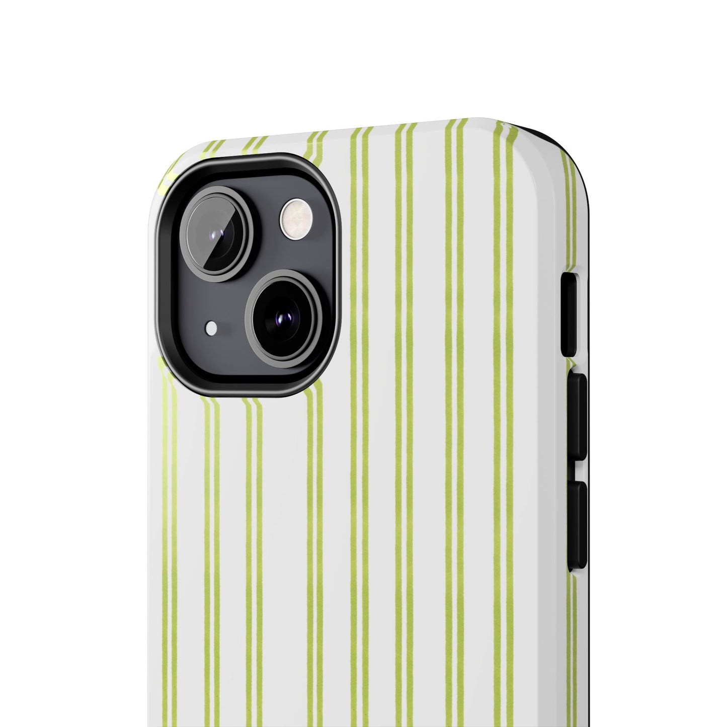 Green Double Stripe Phone Case