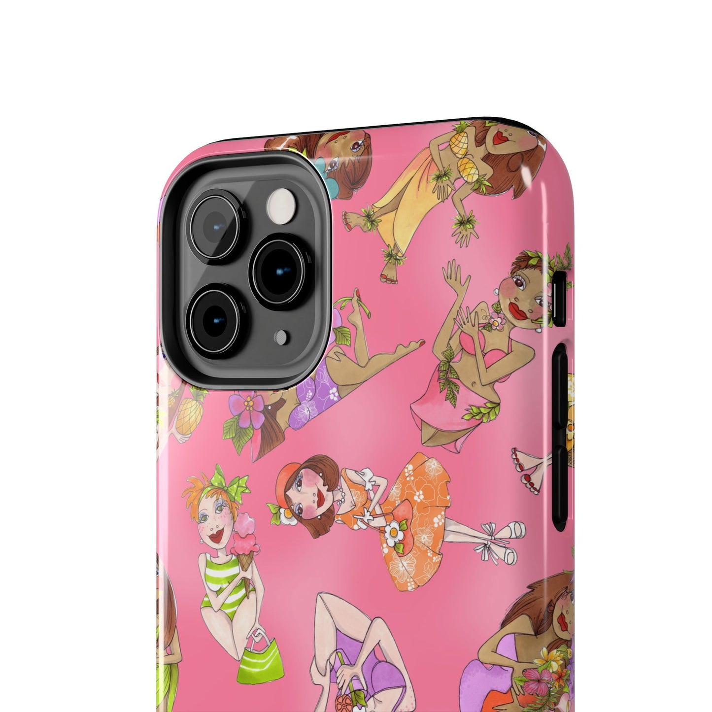 Island Toss Pink Phone Case