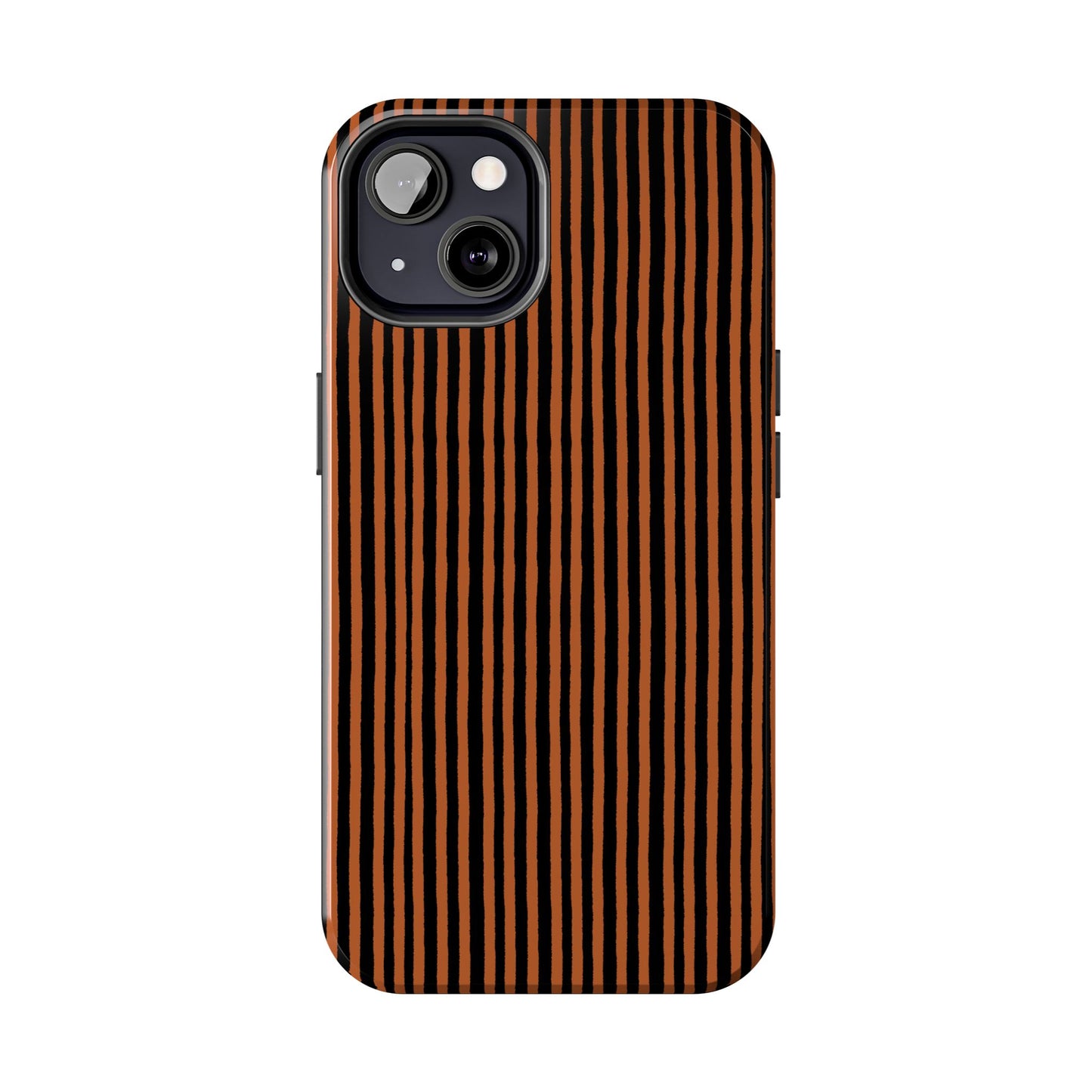 Happy Stripe Spice / Black Phone Case