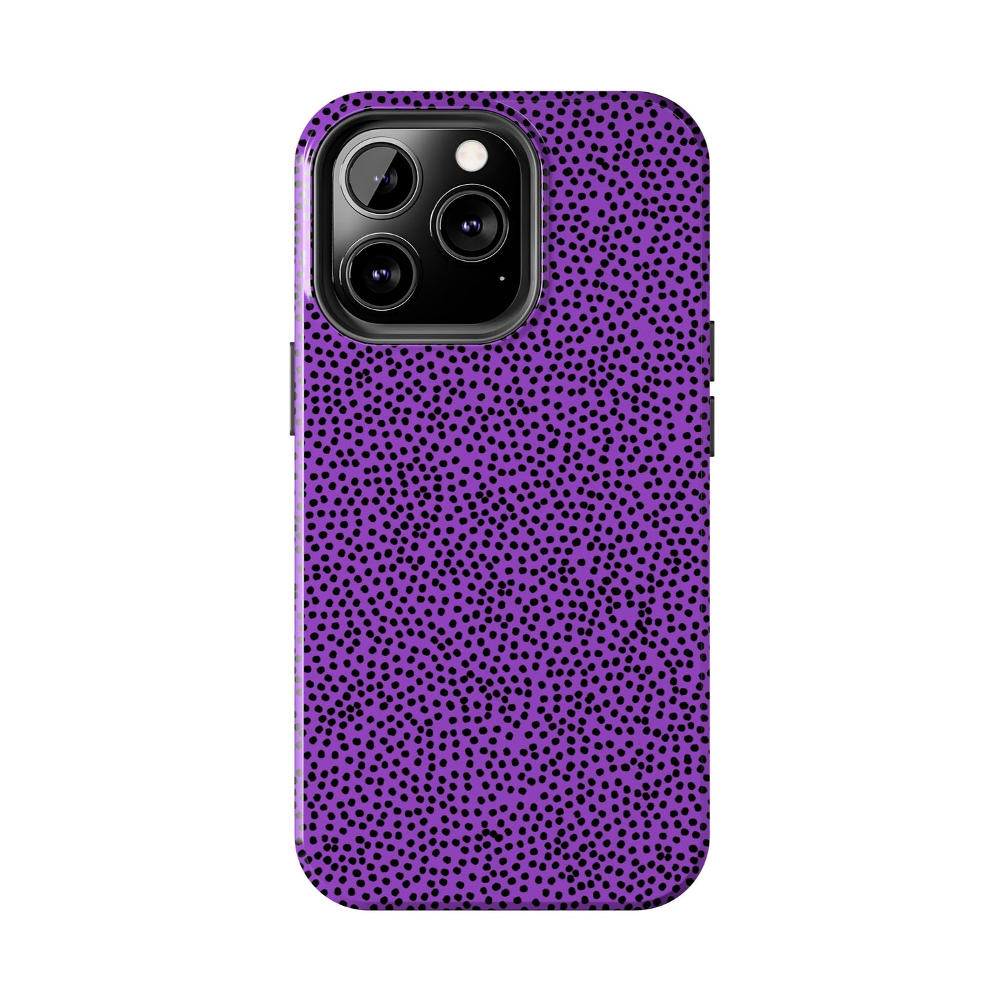 Gypsy Dots Purple / Black Phone Case