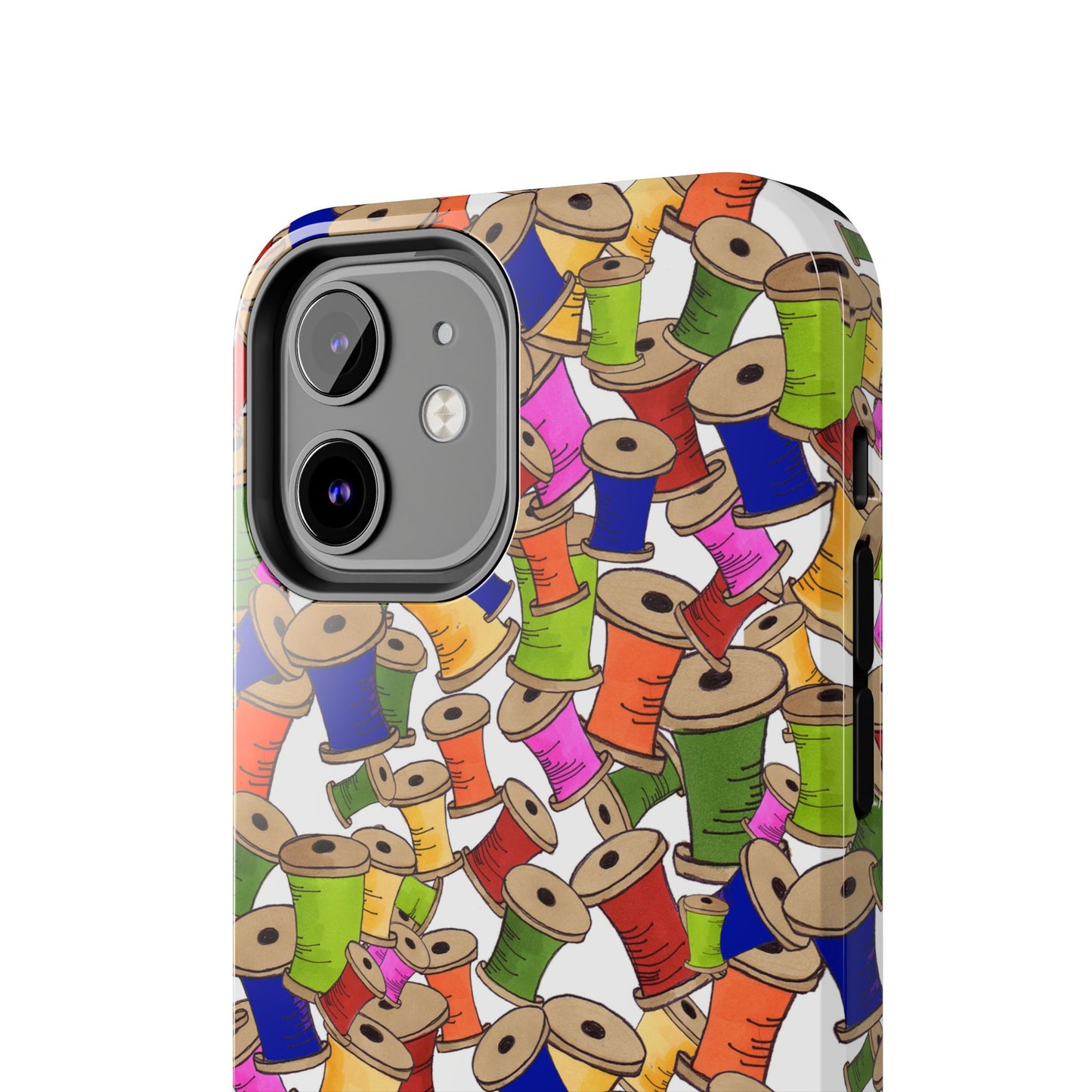 Spoolopoly White Phone Case