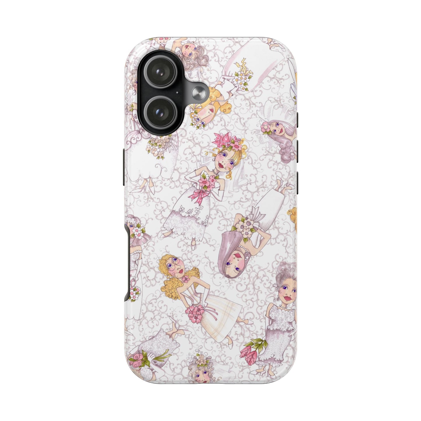 Bridal Scroll Phone Case
