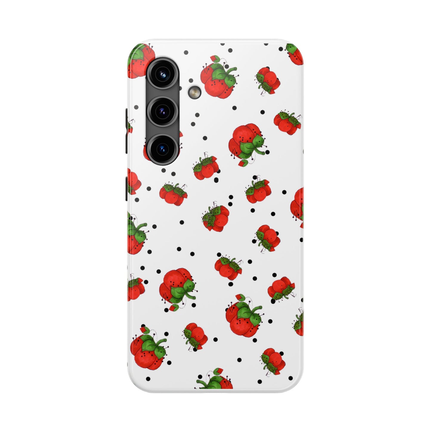 Pin Dots White Phone Case