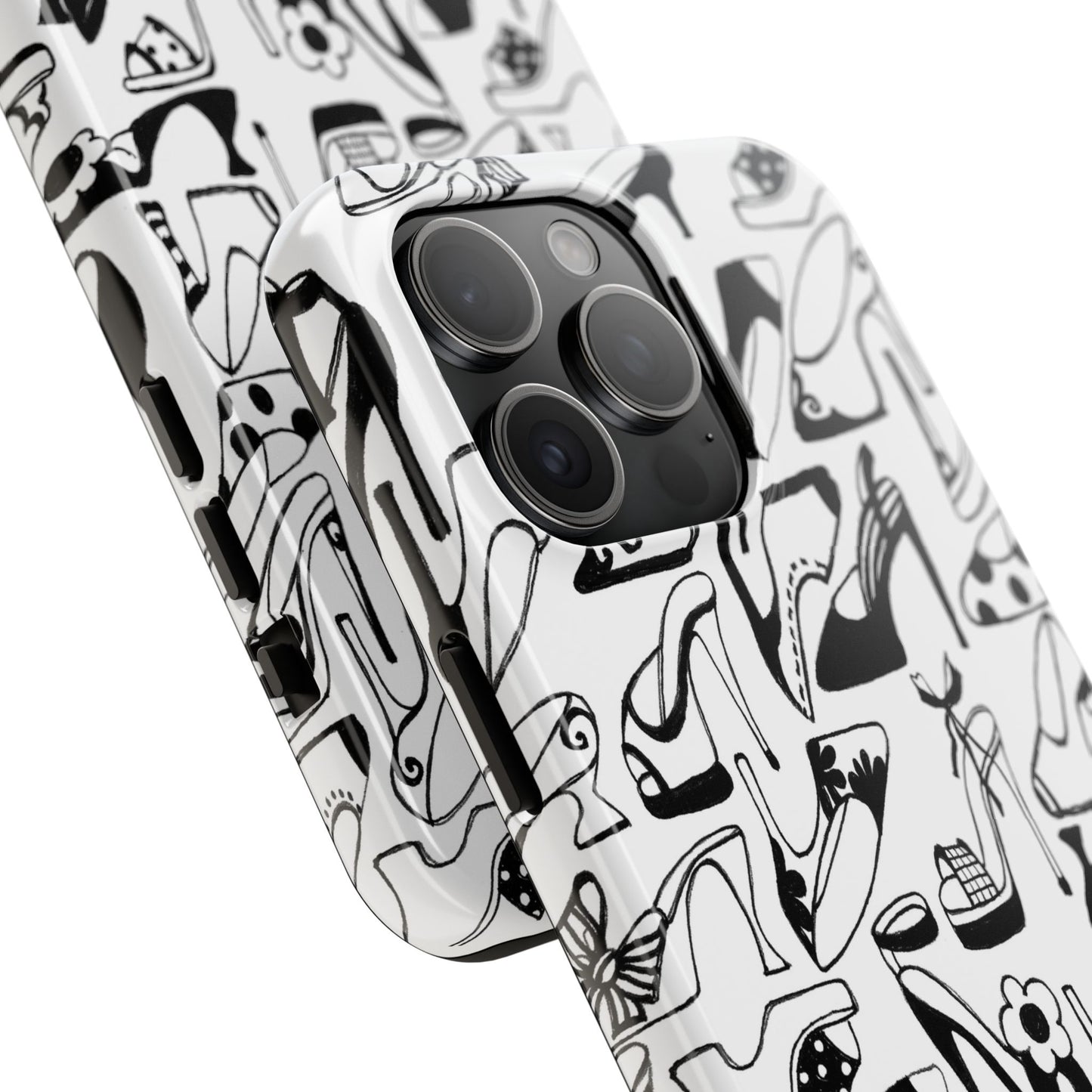 A Few Shoes White / Black Phone Case