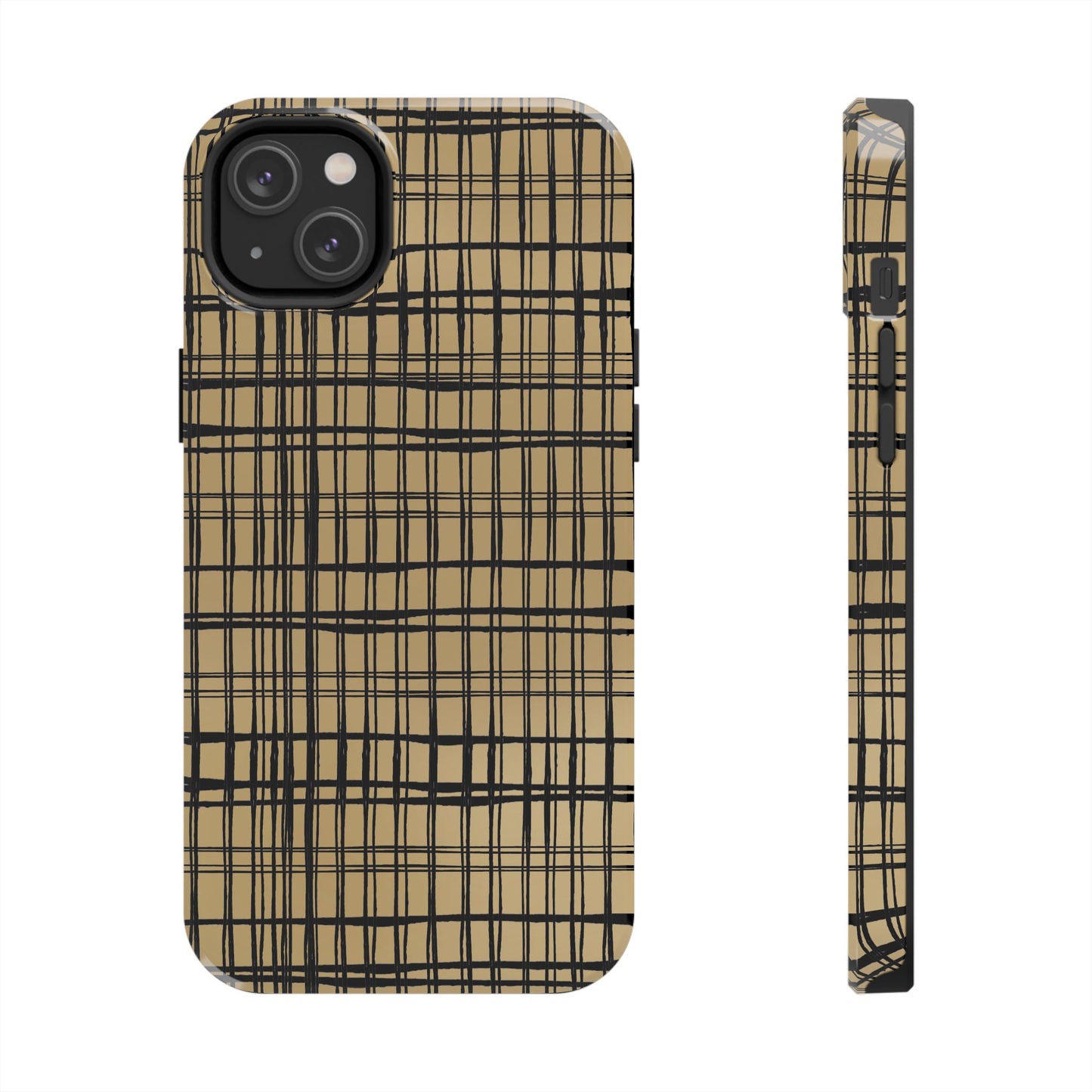 Doggie Fence Tan Phone Case