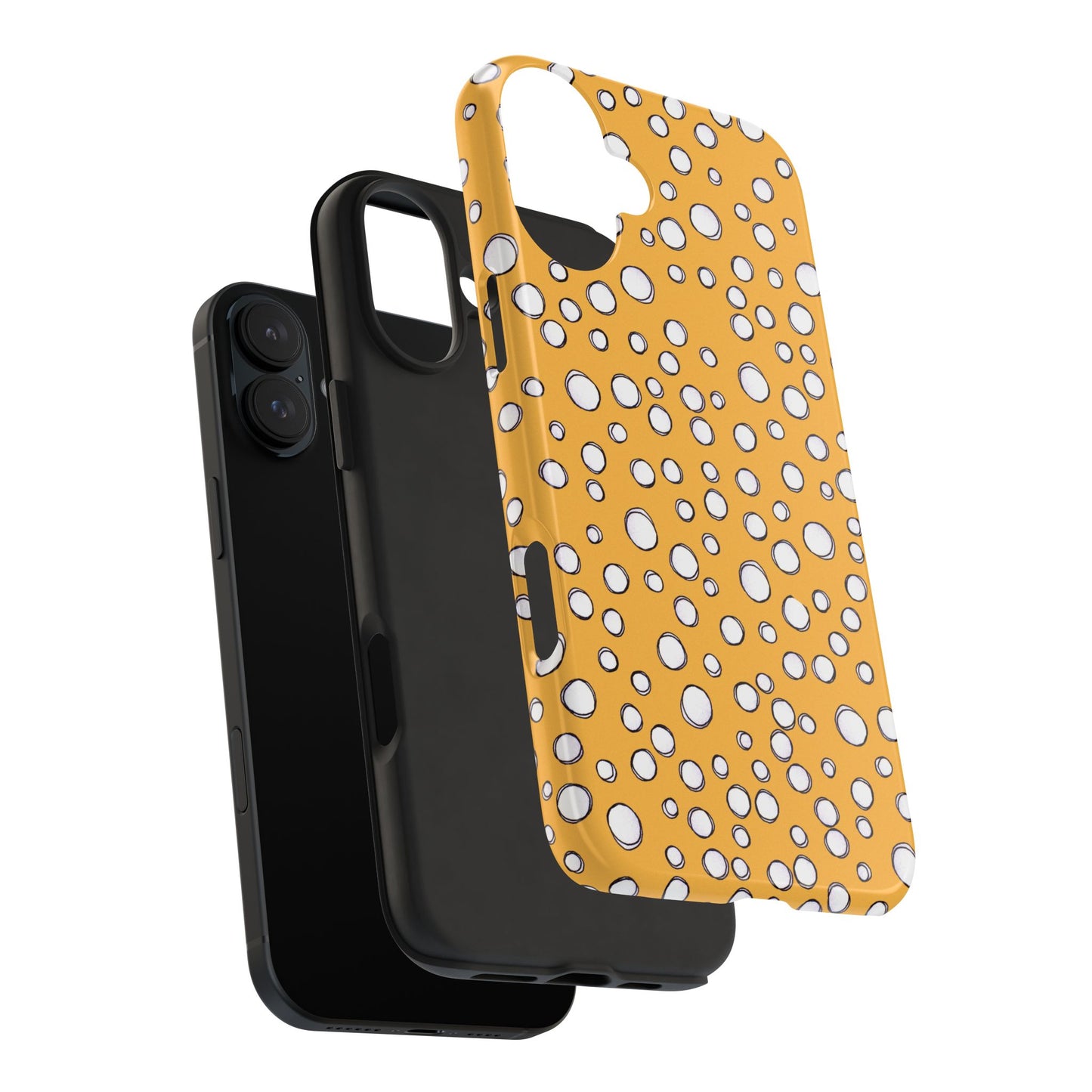 Pot Dots Yellow Phone Case