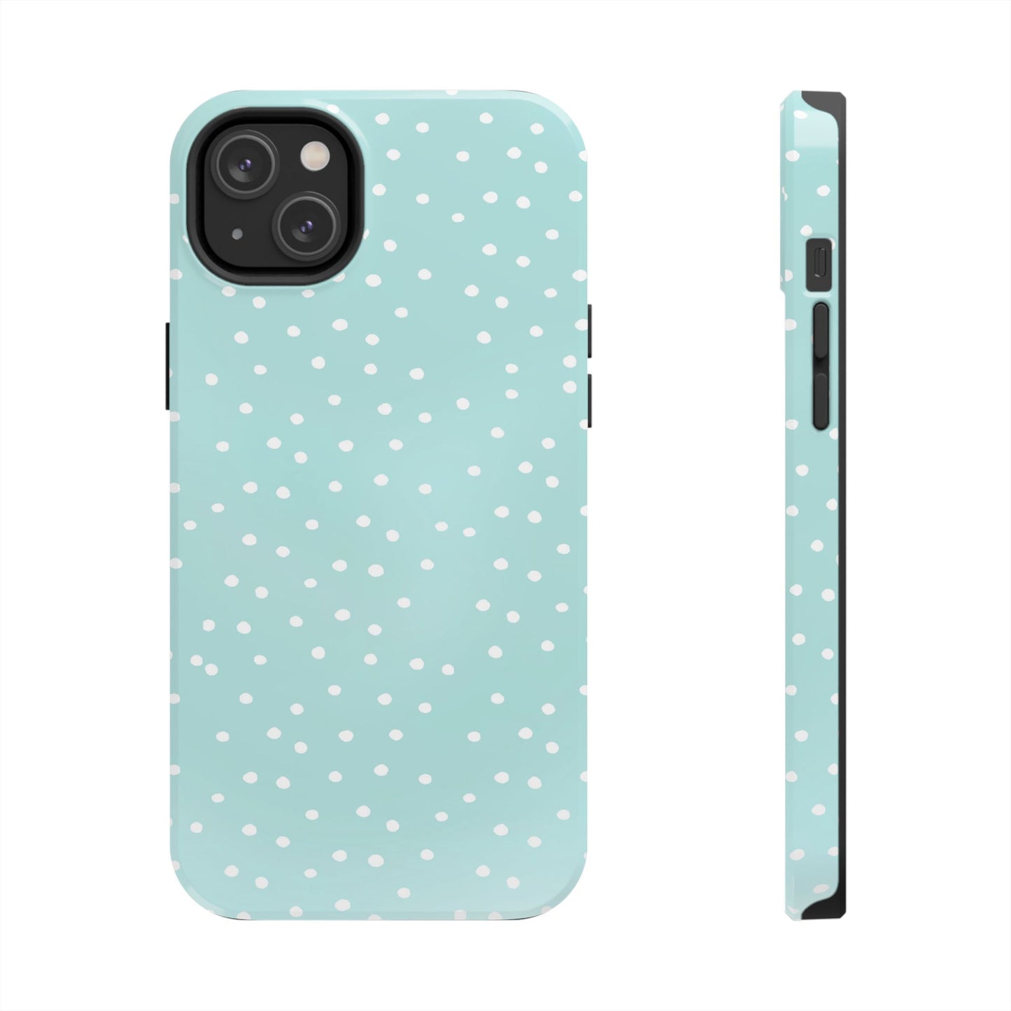 Petite Dots Seafoam / White Phone Case
