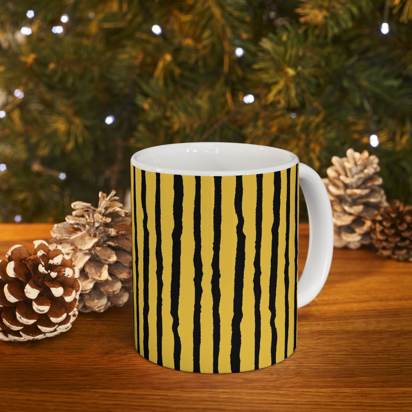 Sorta Stripe Gold / Black Cup