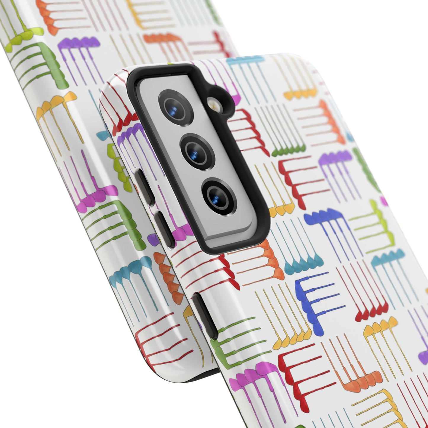 Club Weave White Phone Case