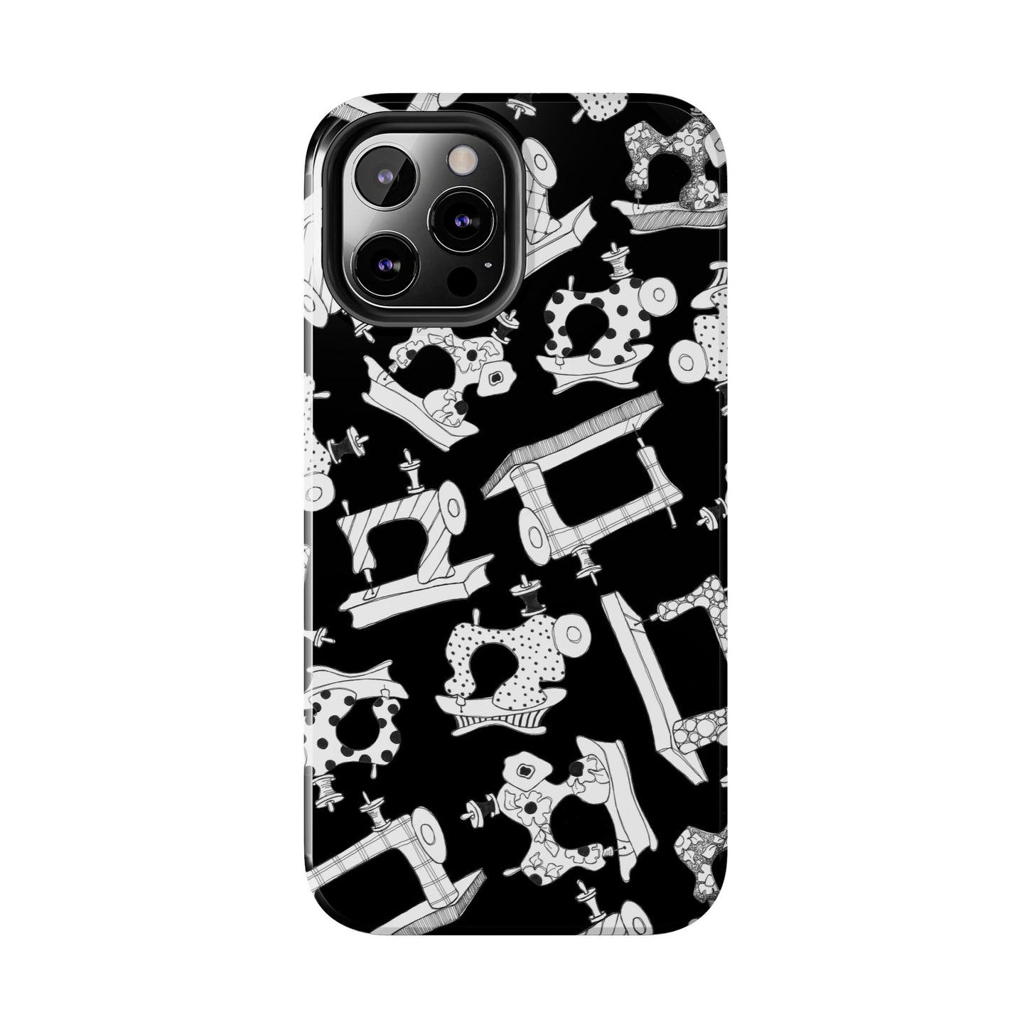 Sew Essential Black Phone Case