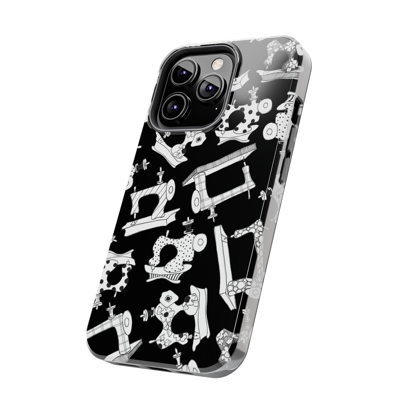 Sew Essential Black Phone Case