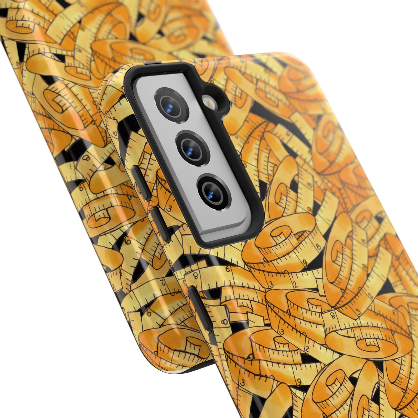 Tape Storm Black / Yellow Phone Case