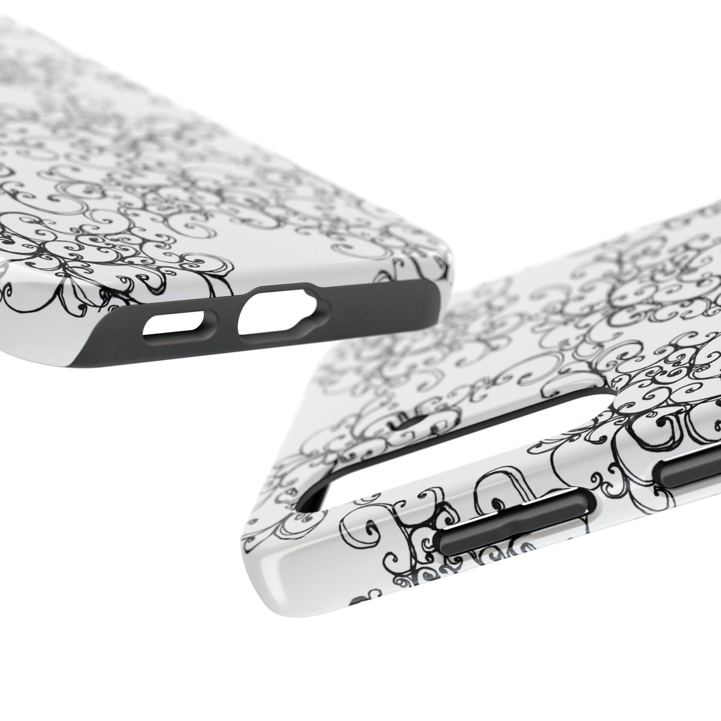 Poodle Scroll Phone Case