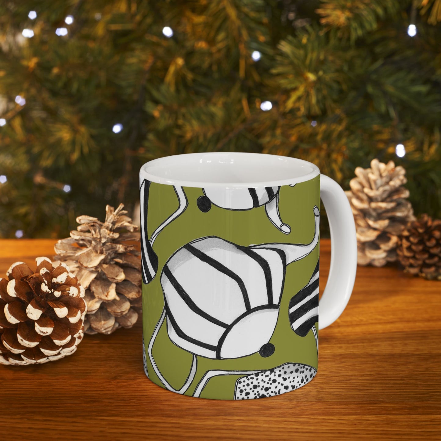 Coffee, Tea Anyone? Green Cup
