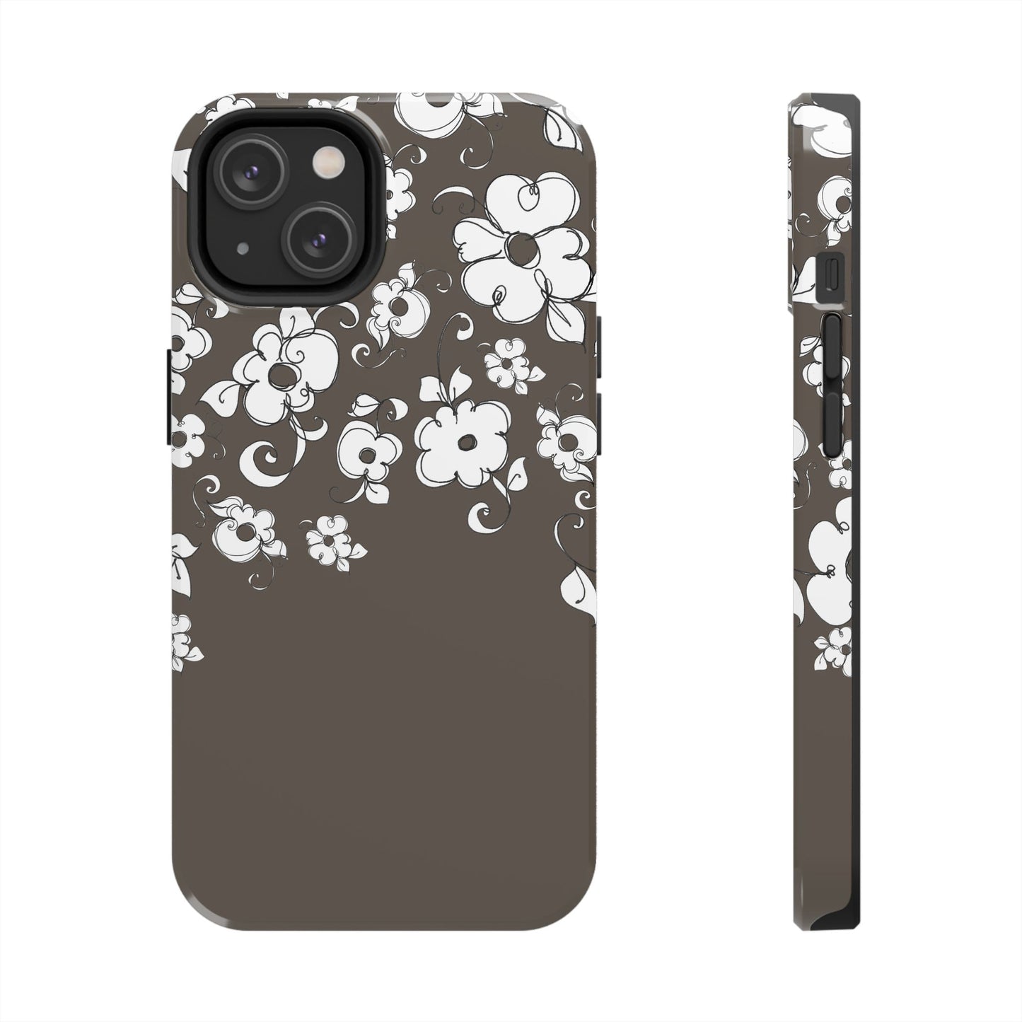 Lady Flowers Toast Phone Case