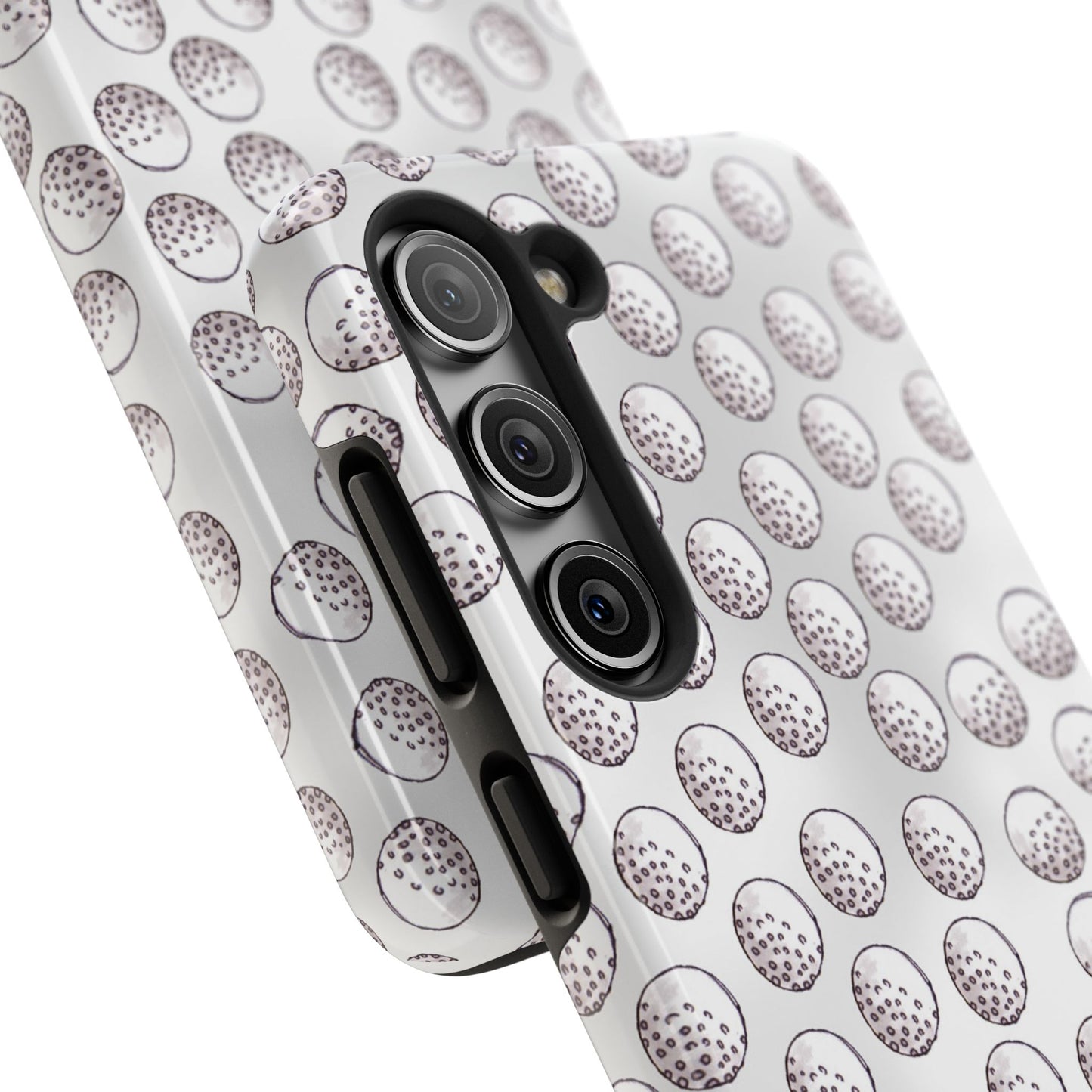 Ball Dots Gray Phone Case