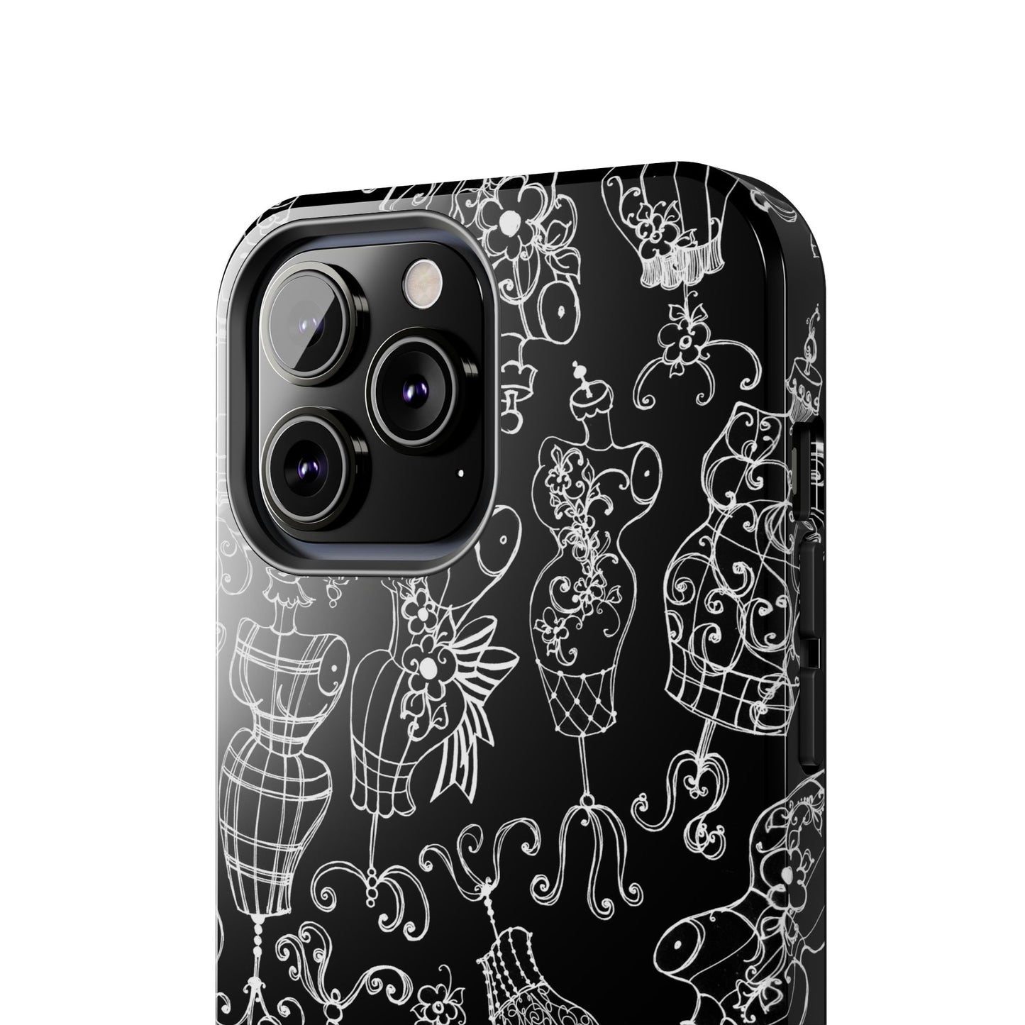Mannequinique Black / White Phone Case
