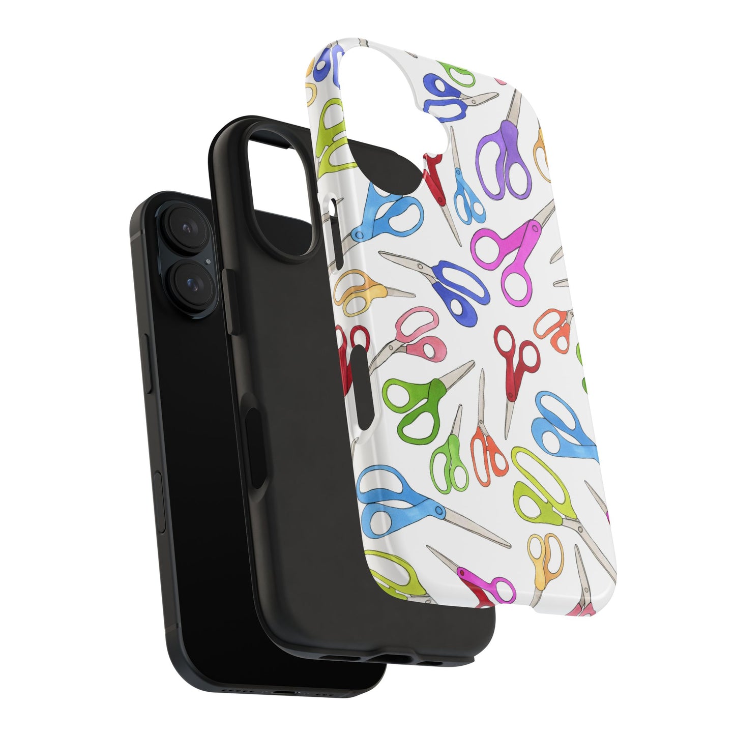 Shear Fun White Phone Case