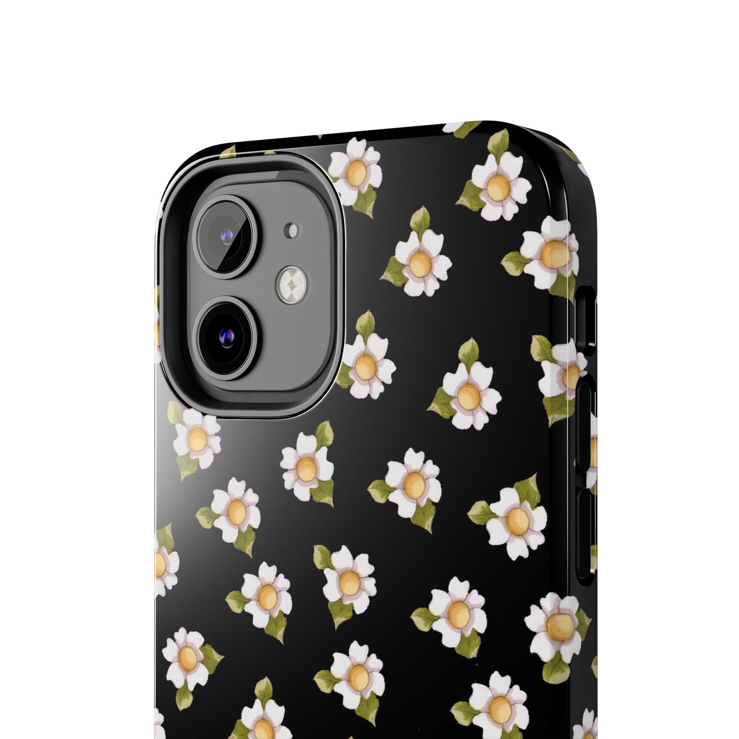 Daisies Black Phone Case