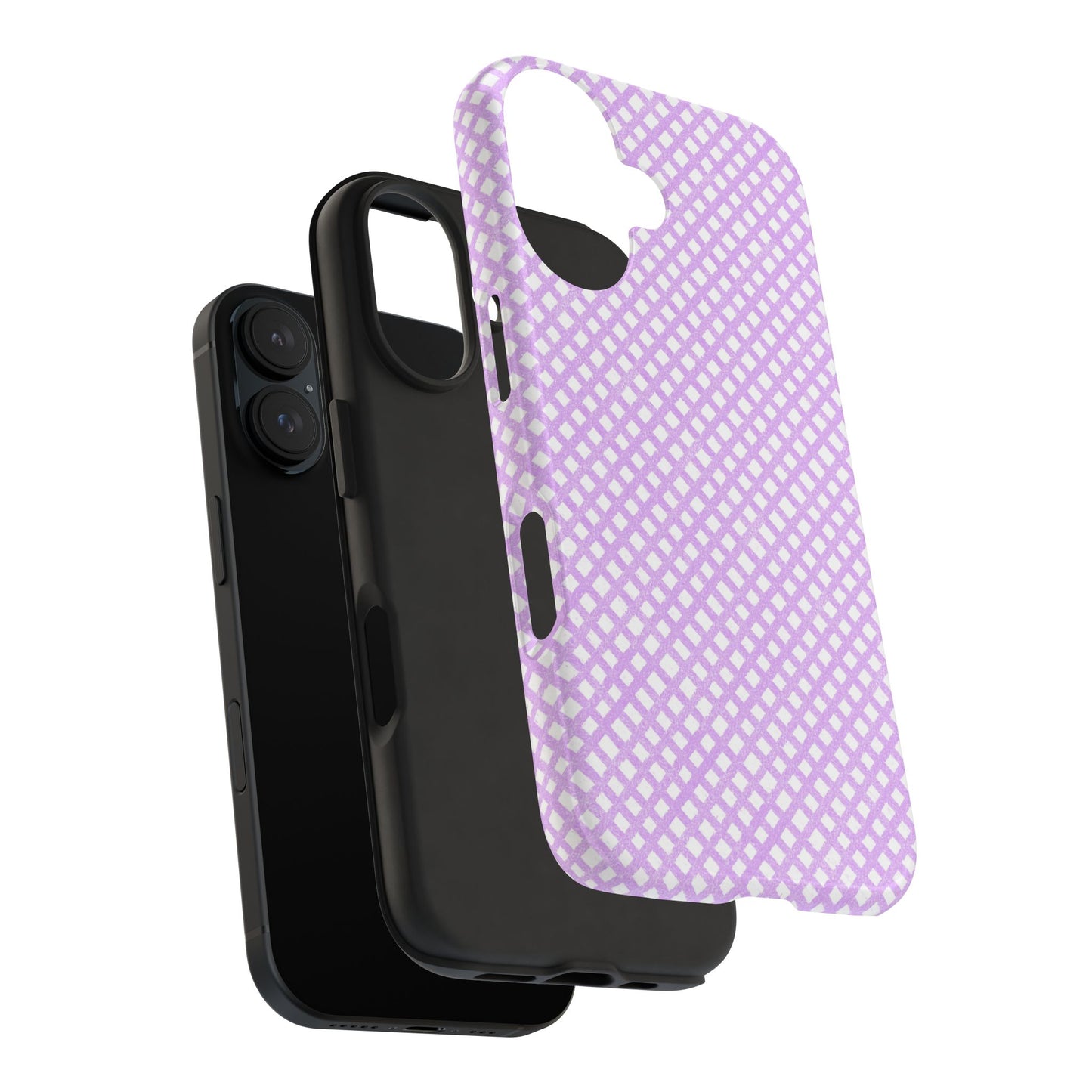 Bias Check Lilac Phone Case