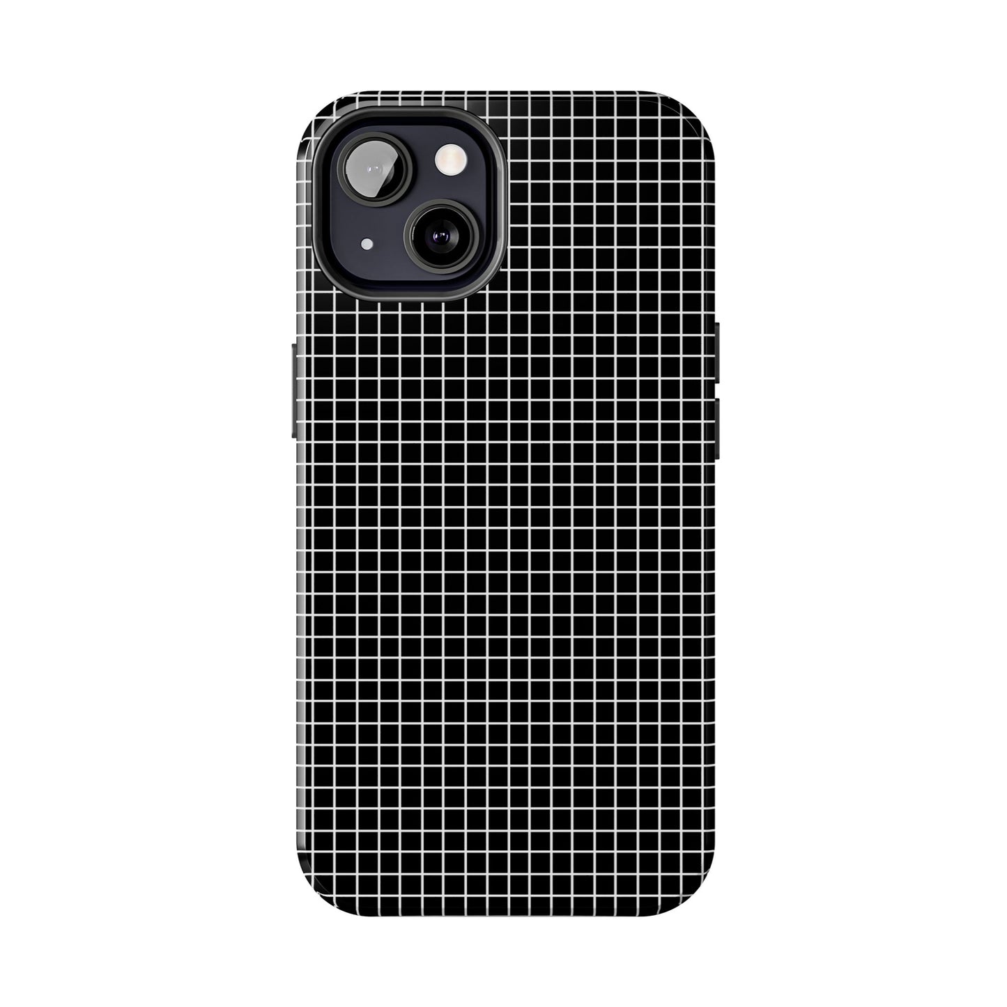 Window Pane Black / White Phone Case