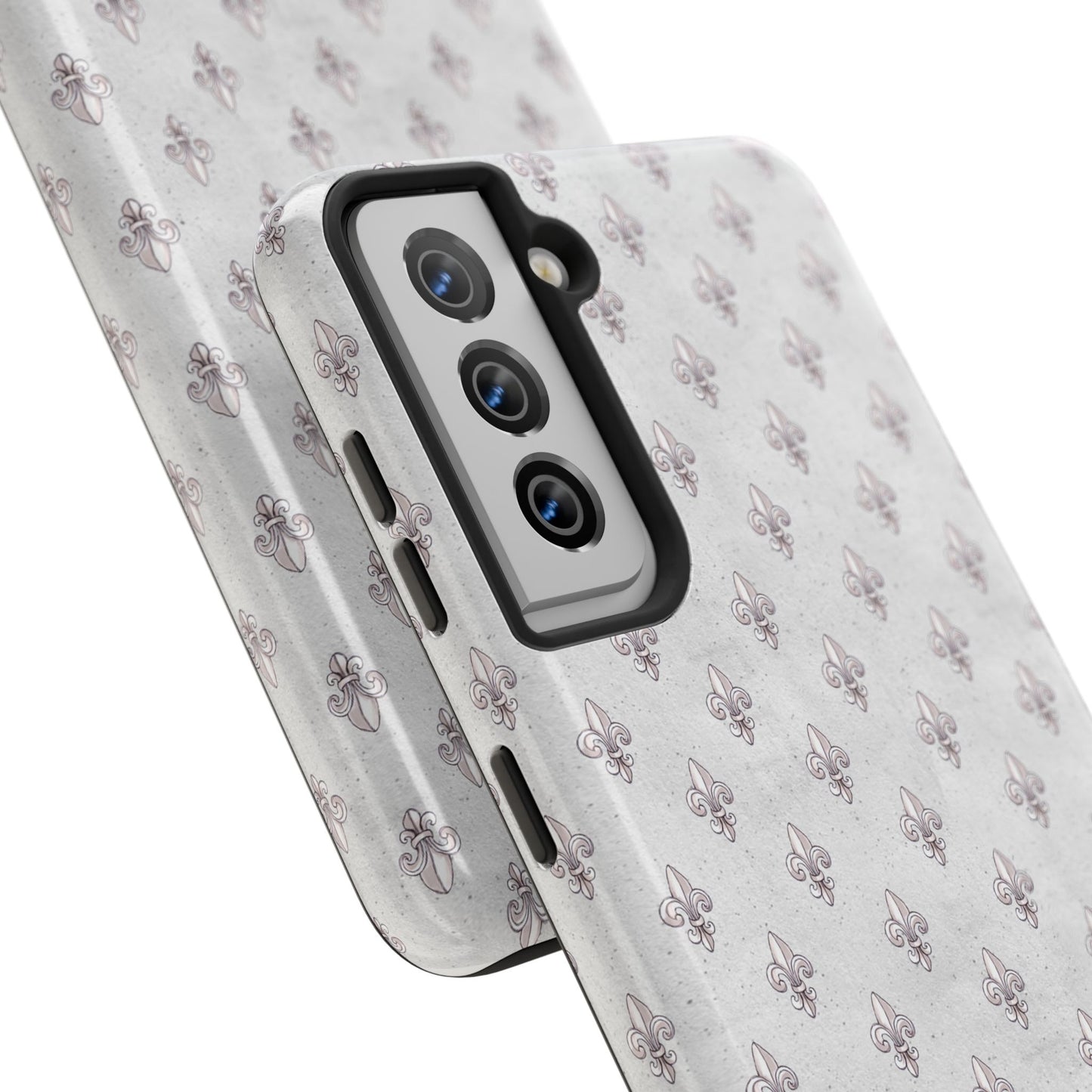 Fleurs Silver Phone Case