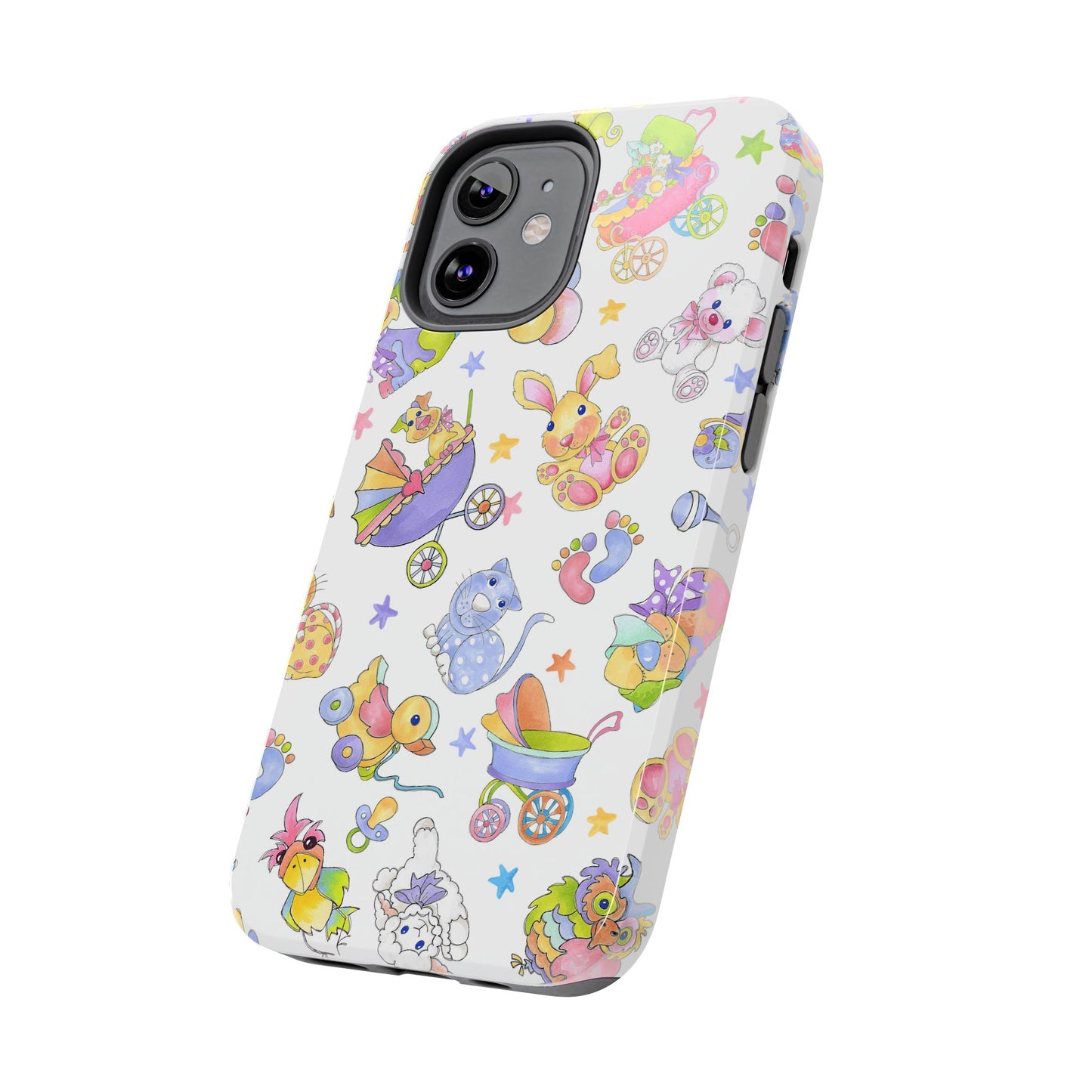 Busy Baby White Phone Case