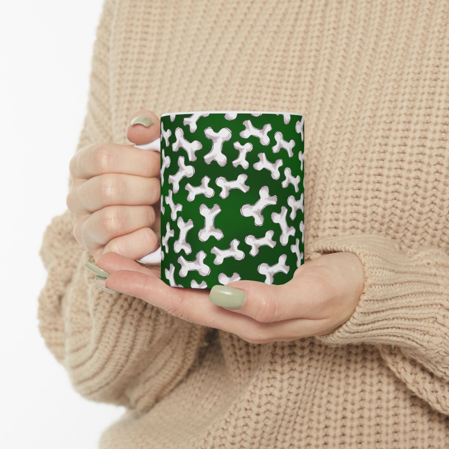 Bones a Lot Green Cup