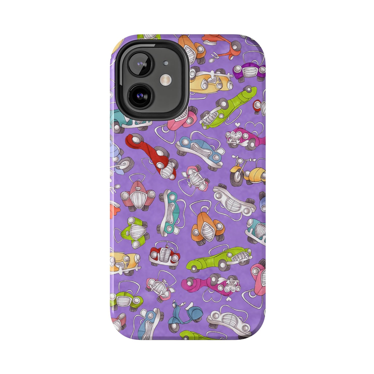 Pile Up Purple Phone Case