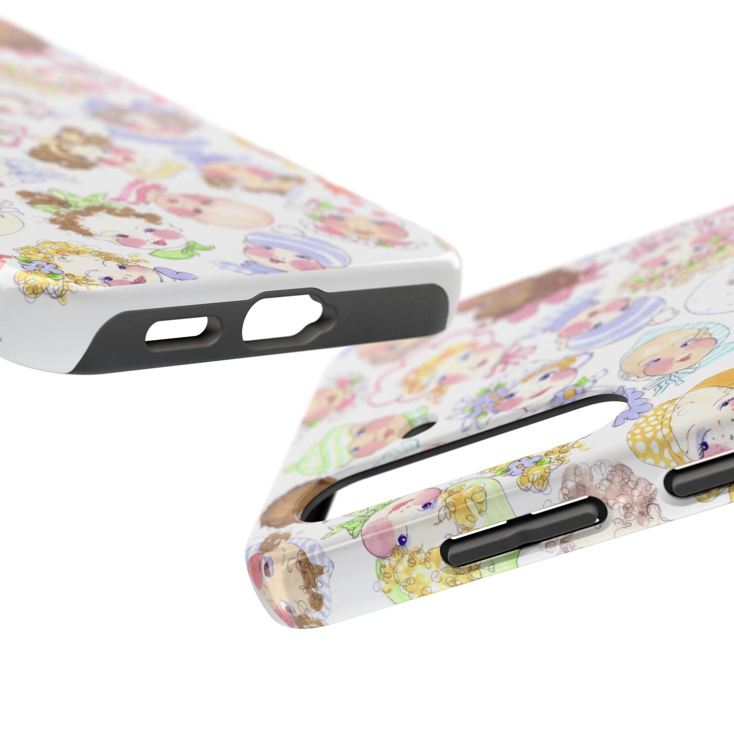 Baby Face Fling White Phone Case