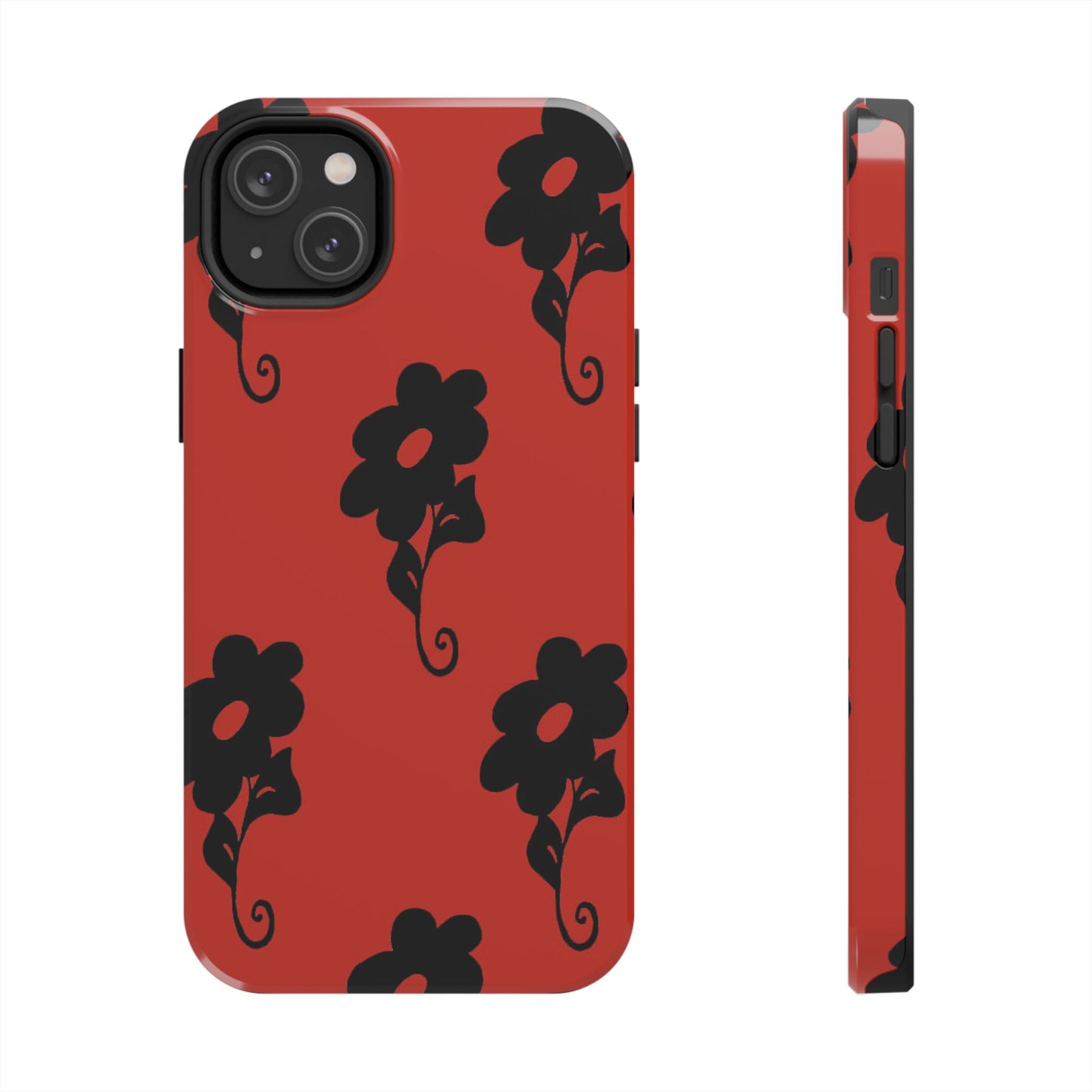 Daring Daisy Red Phone Case