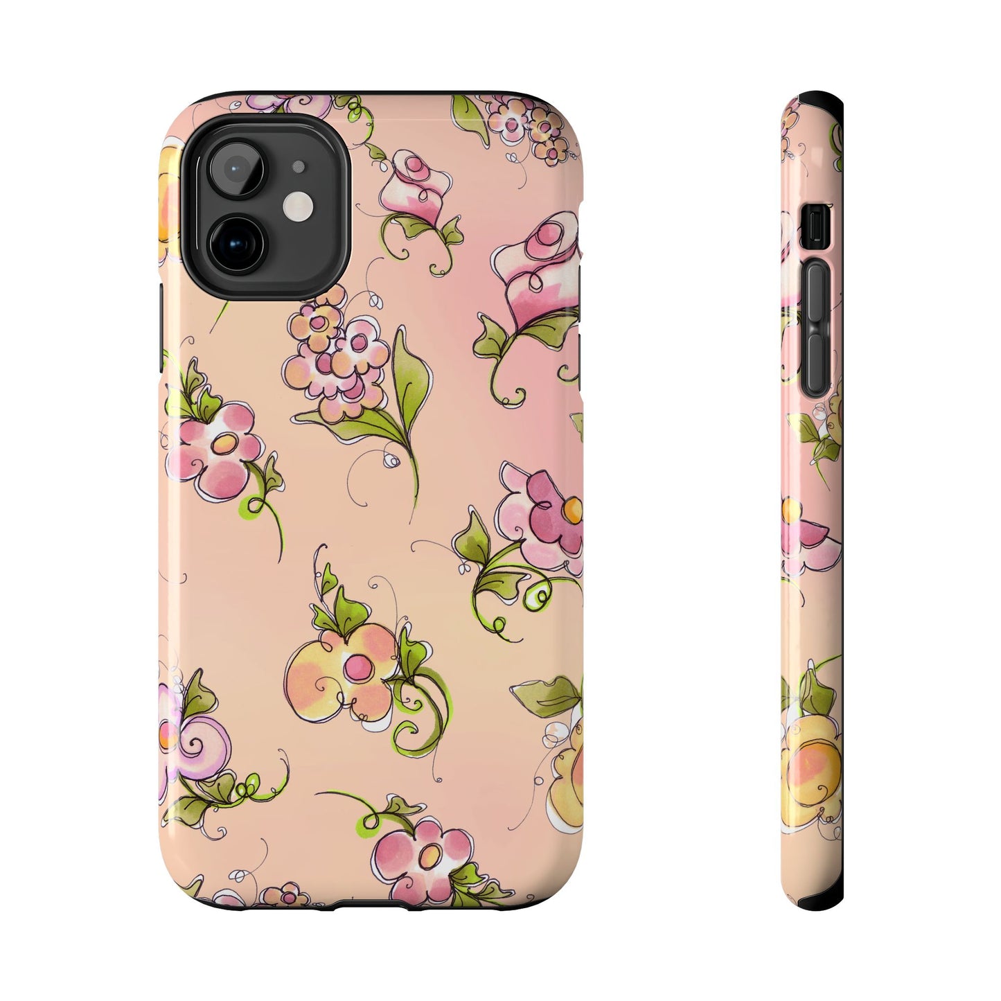 Flower Toss Sunrise Phone Case