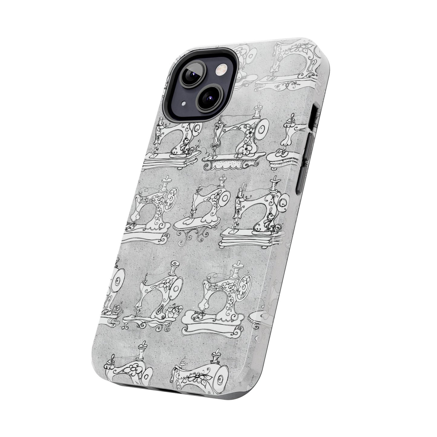 Machination Silver Phone Case