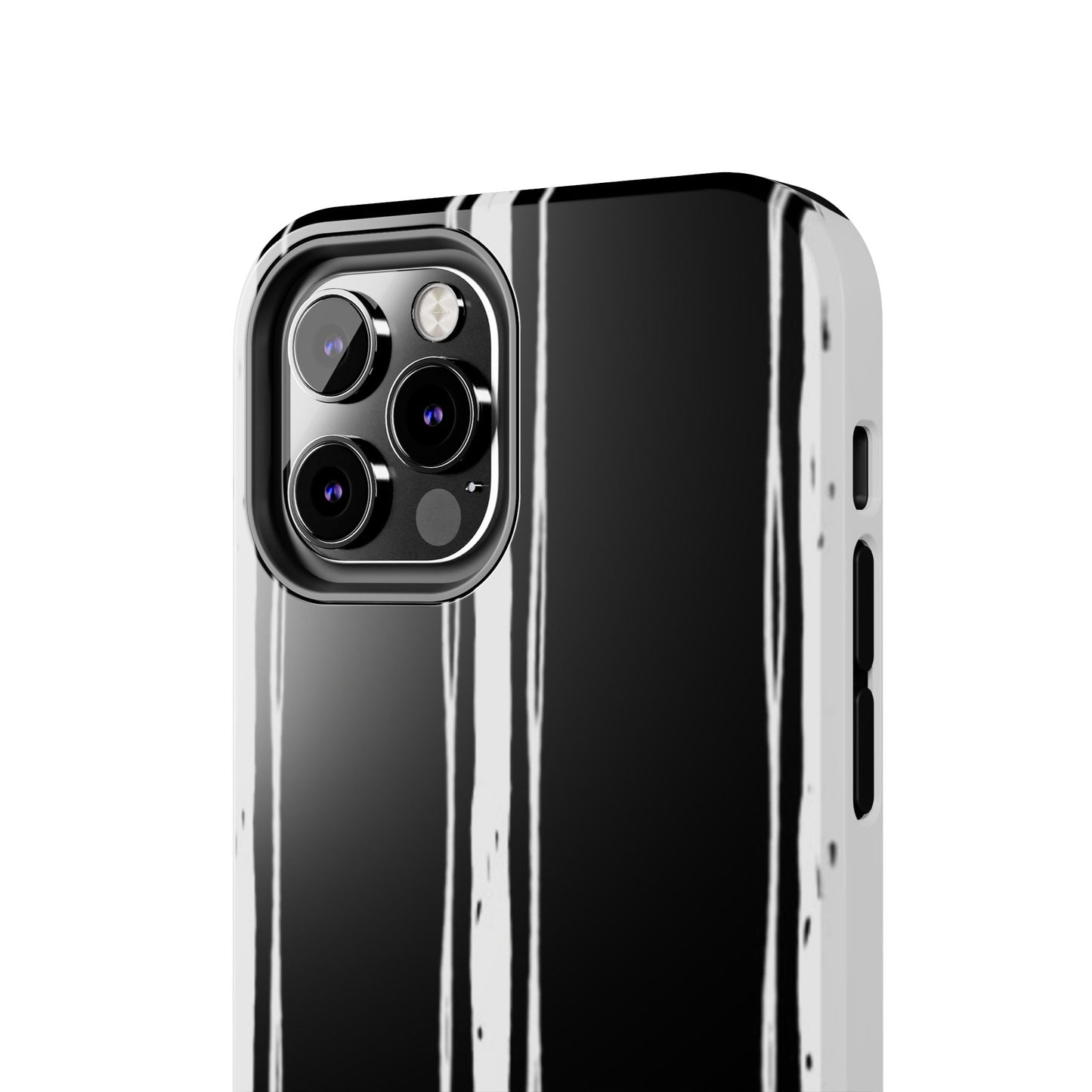 Black / White Stripe Phone Case