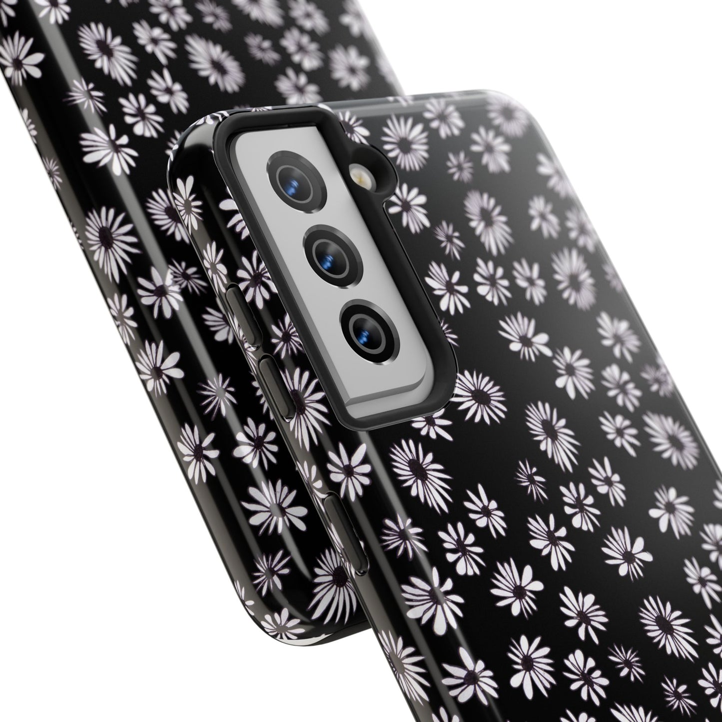 Random Daisy Black / White Phone Case